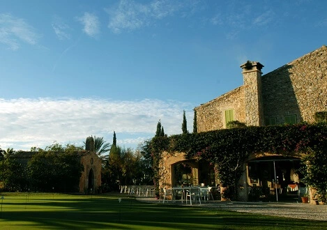 Golfplatz am Pula Golf Resort auf Mallorca, Spanien