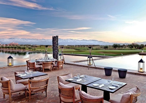 Golfplatz Restaurant Al Maaden Marokko