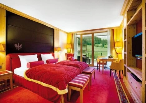 Kempinski Hotel Doppelzimmer Tirol (Golfurlaub Österreich)